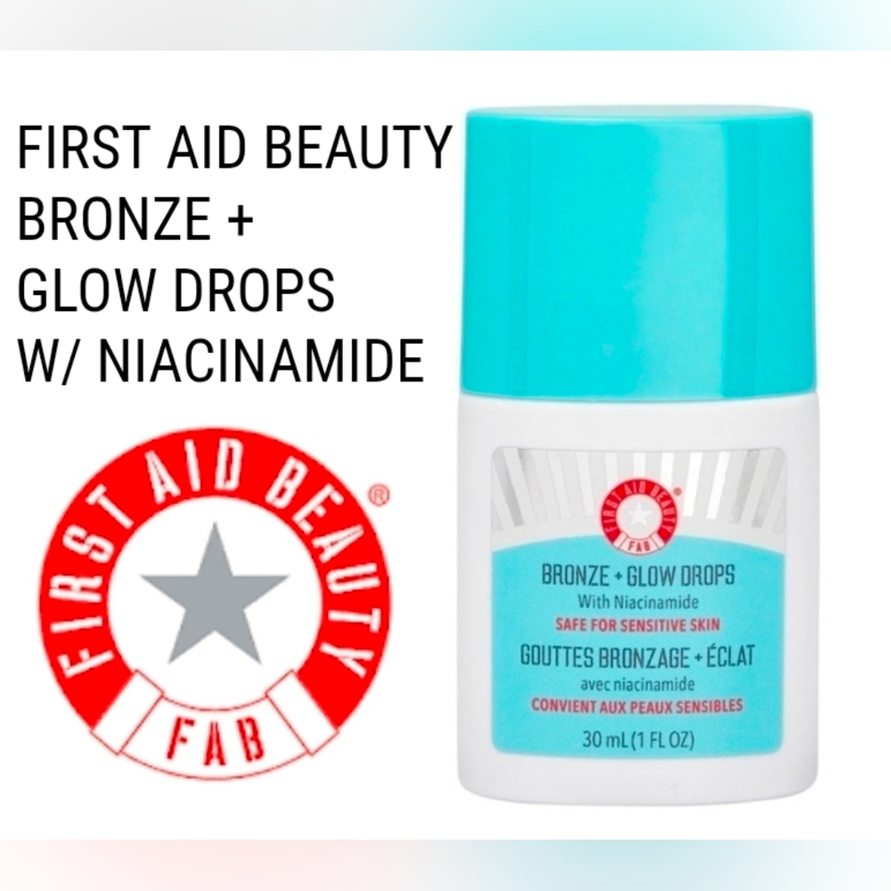 First Aid Beauty Bronze + Glow w/ Niacinimide New In Box 1 Oz